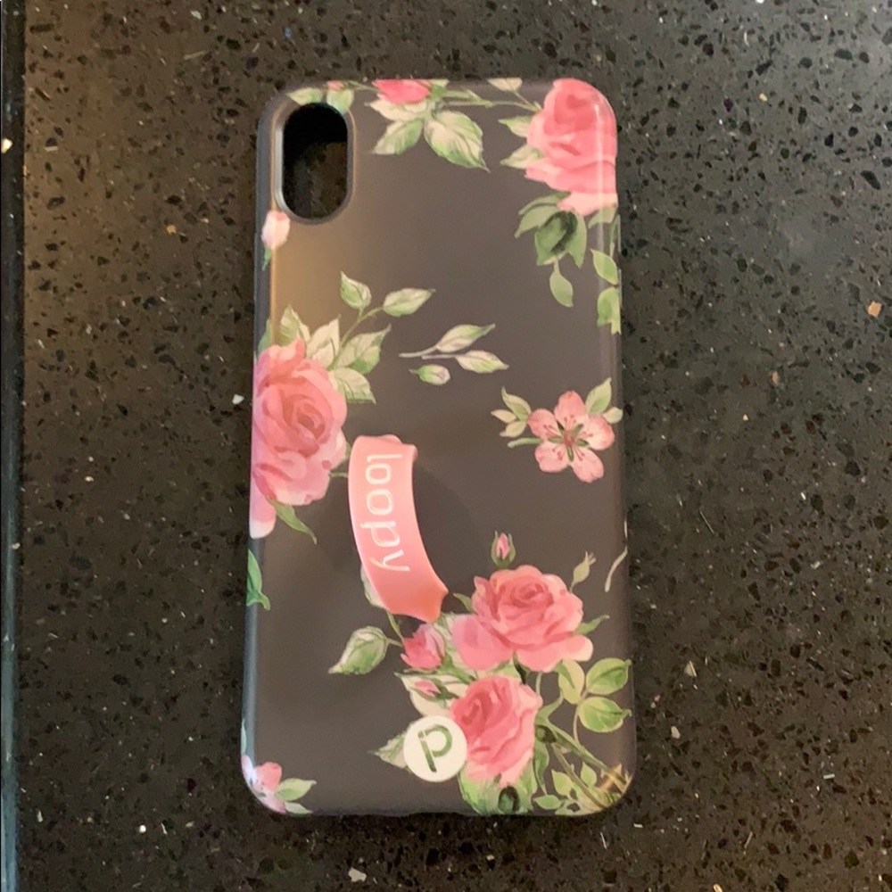 Floral loopy case for iPhone X Max